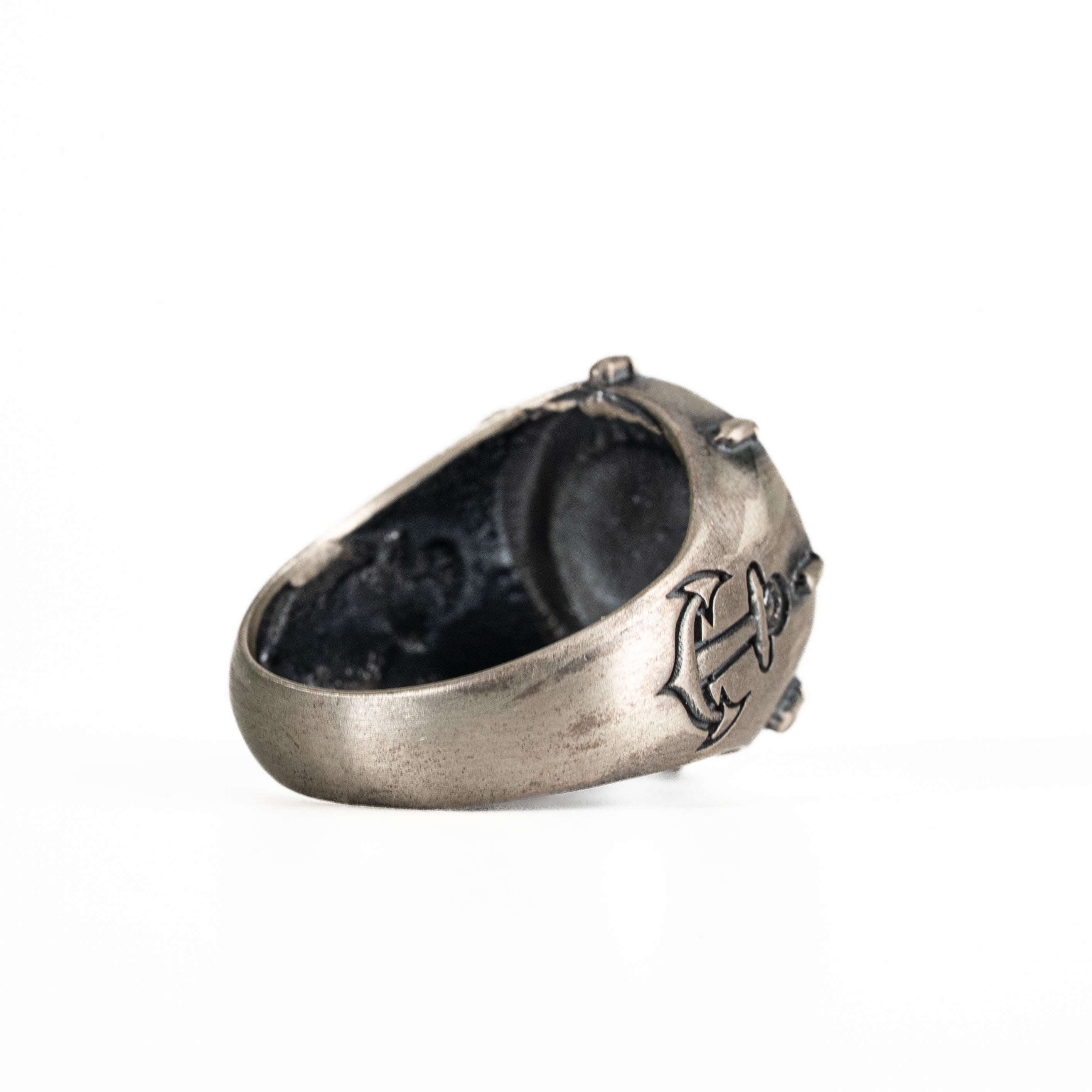 Compass Sterling Silver Ring