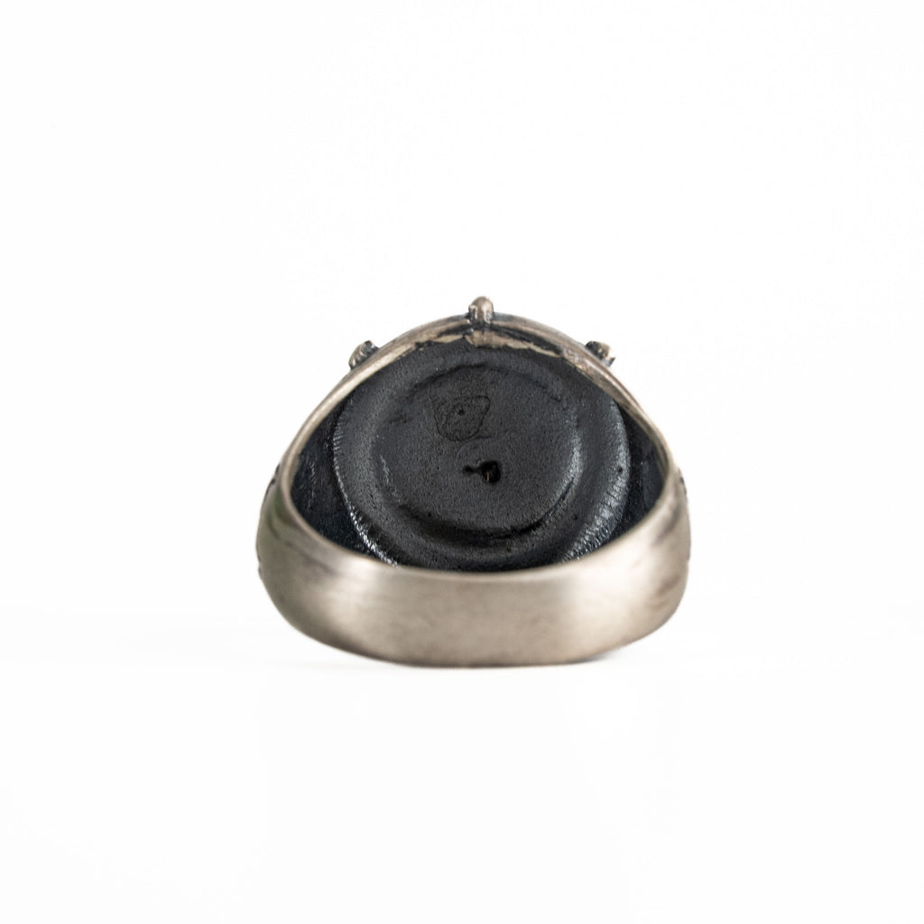 Compass Sterling Silver Ring