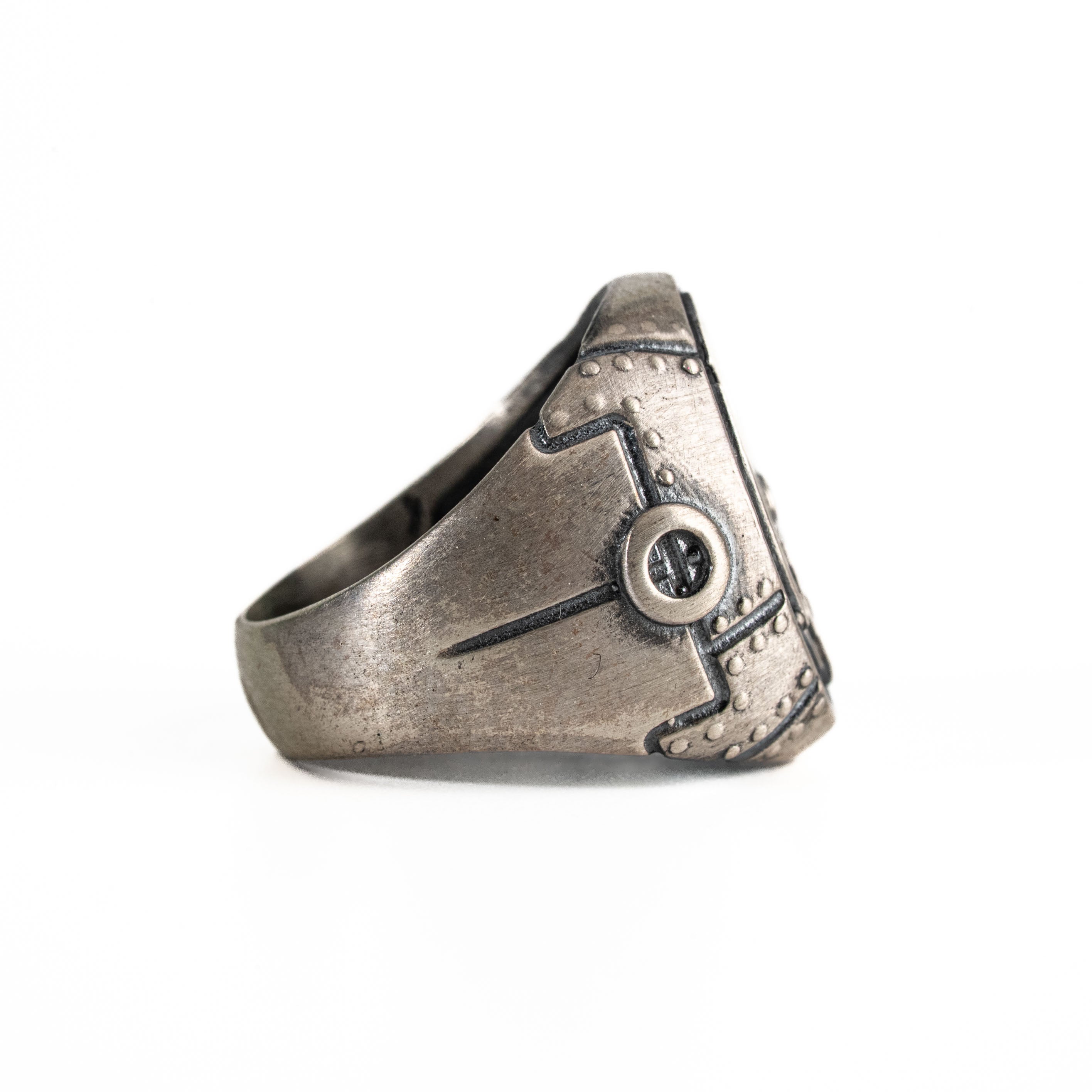 Steampunk Handmade 925 Sterling Silver Ring