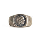 Indian Chief Sterling Silver Ring for Men