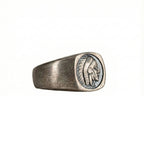 Indian Chief Sterling Silver Ring for Men