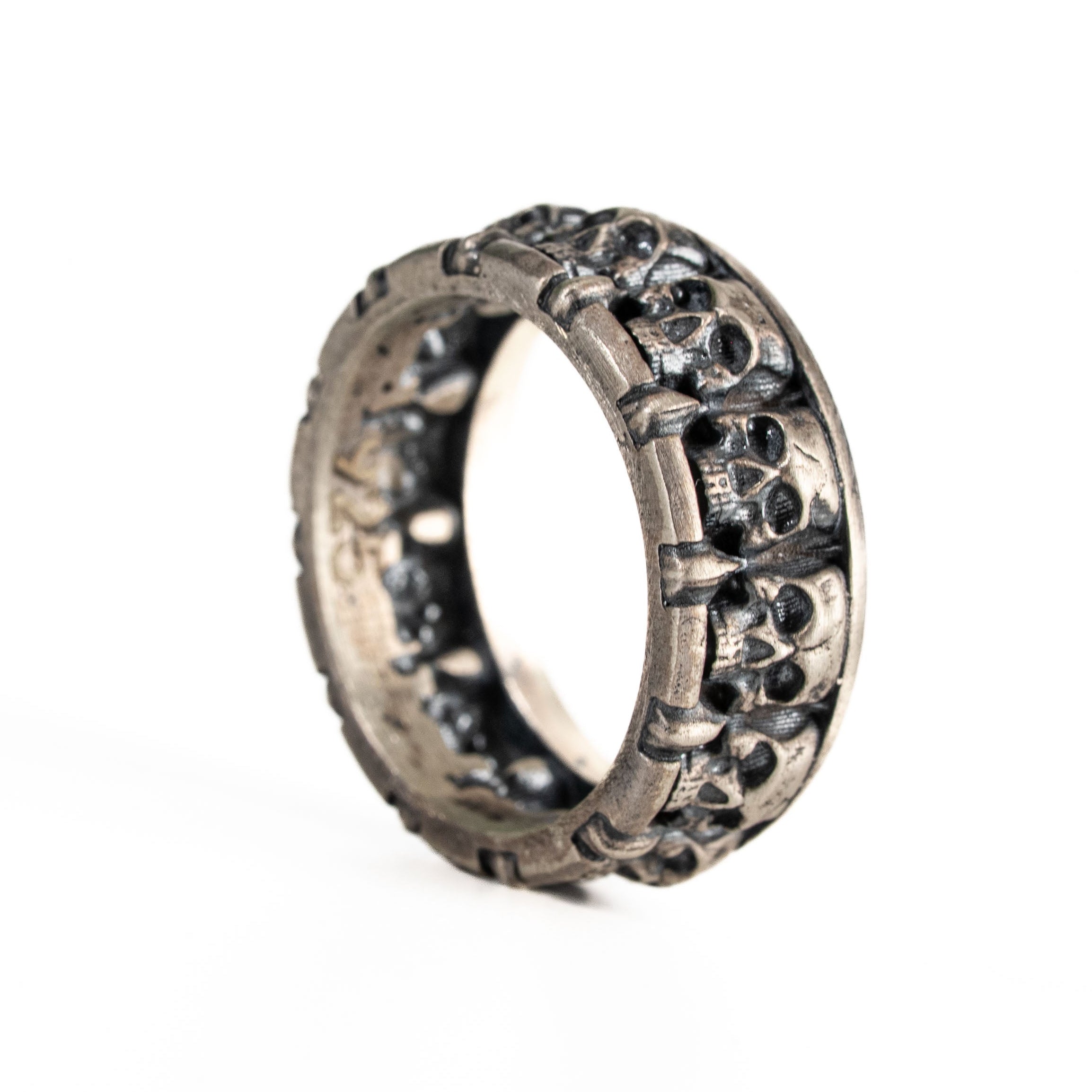 Skull 925 Silver Men’s Ring