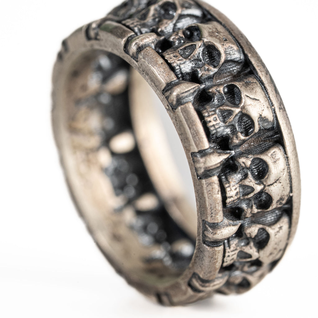 Skull 925 Silver Men’s Ring