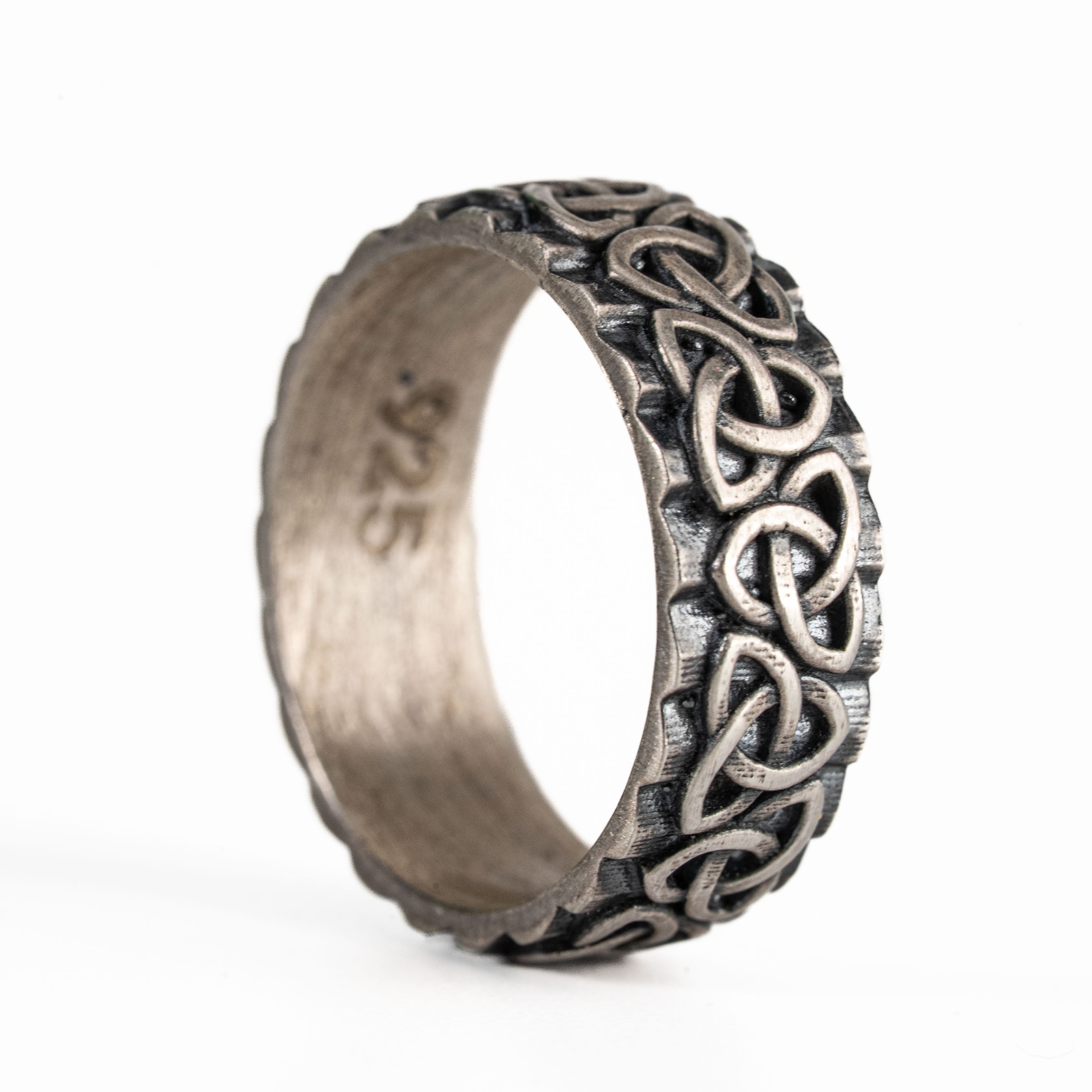 Viking Celtic Knot 925 Sterling Silver Ring