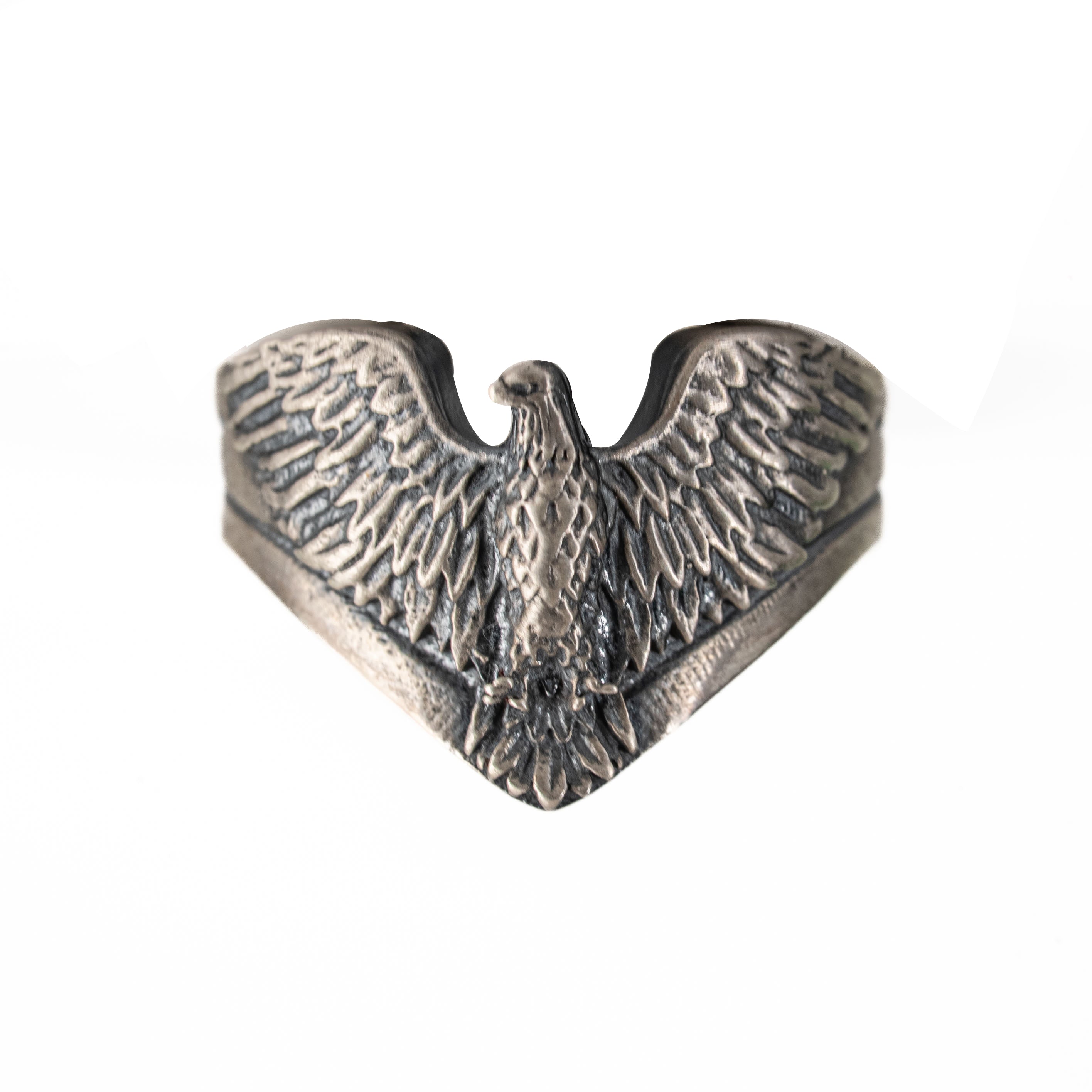 Winged Eagle 925 Sterling Silver Ring for Men