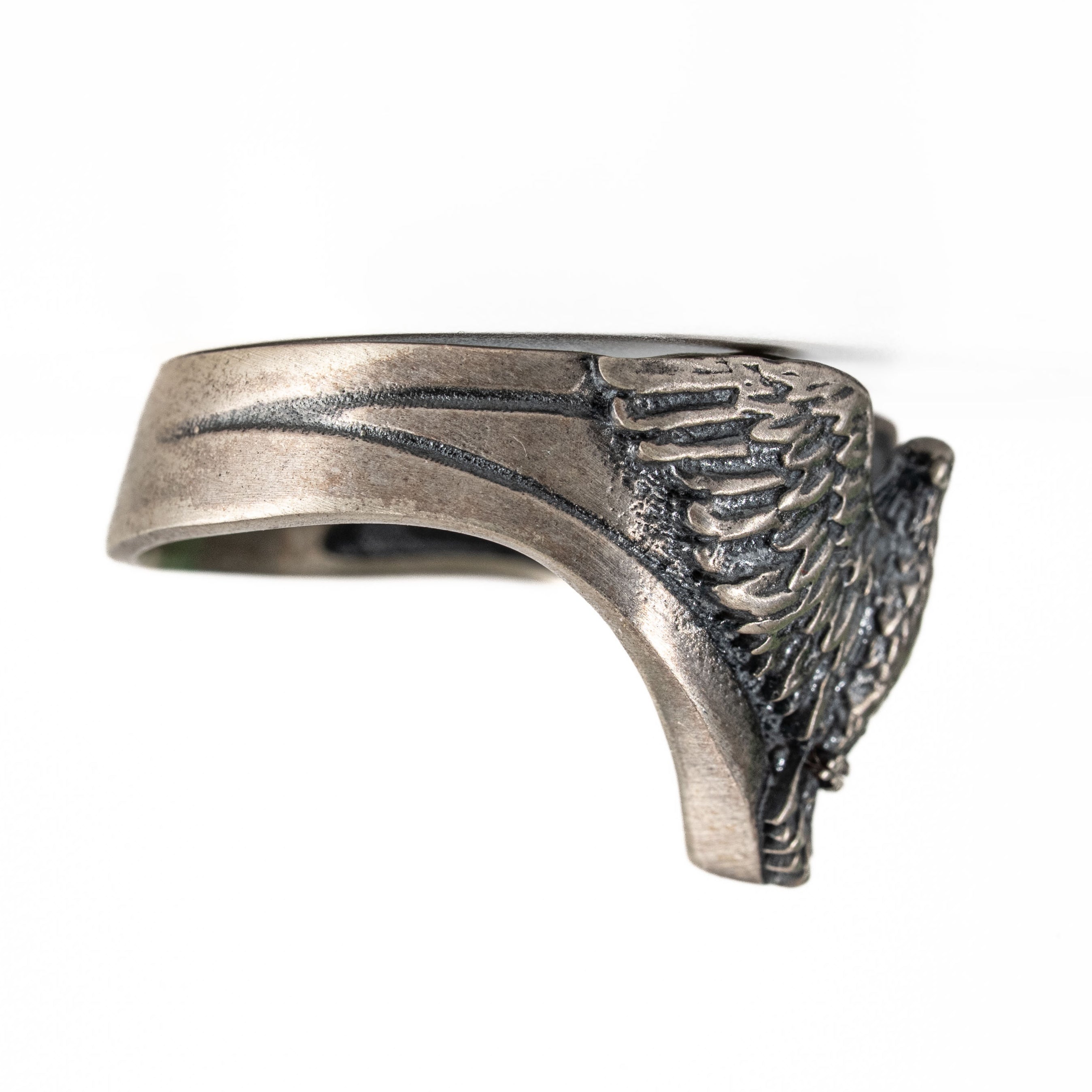 Winged Eagle 925 Sterling Silver Ring for Men