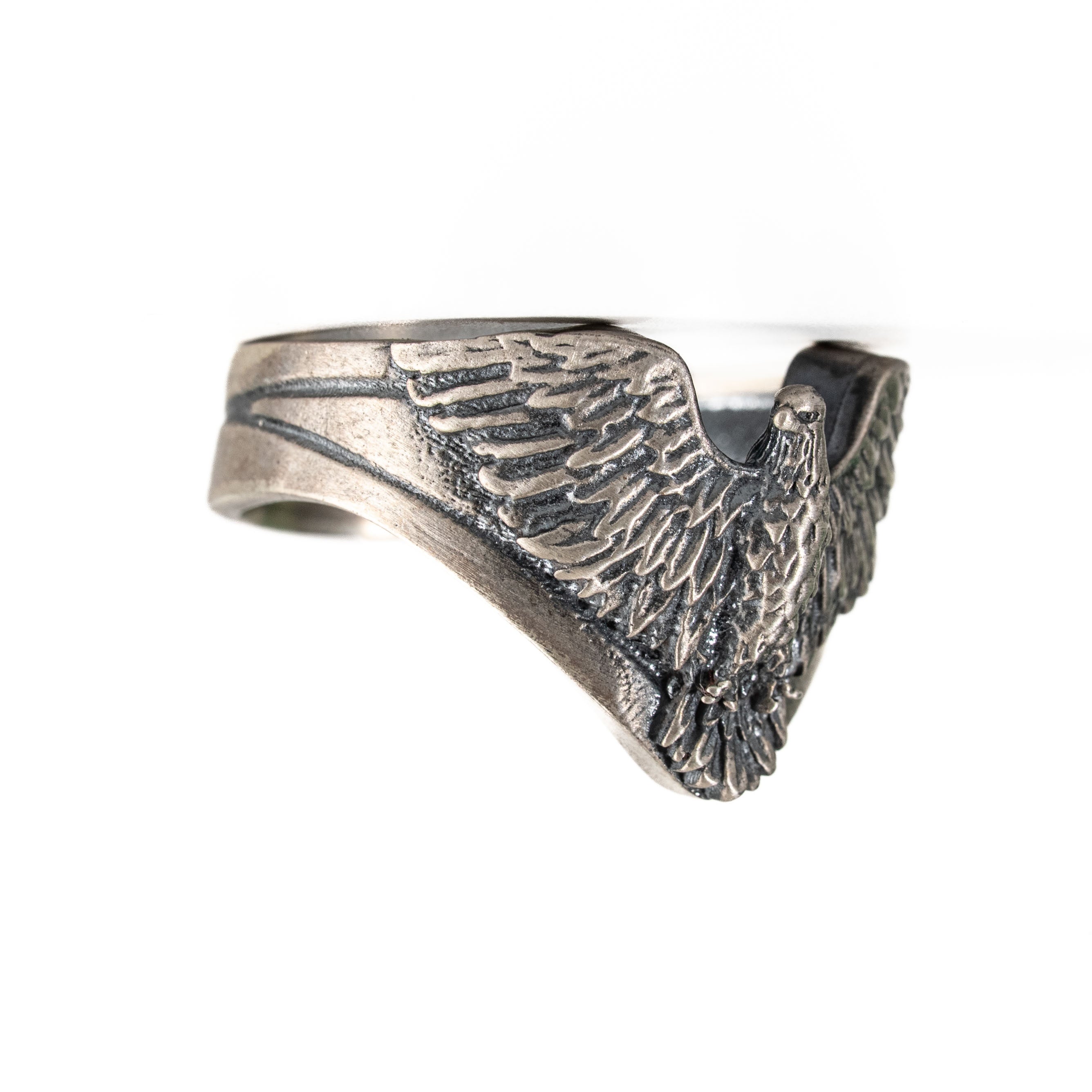 Winged Eagle 925 Sterling Silver Ring for Men