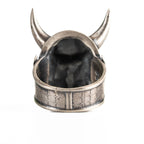 925 Sterling Silver Oni Mask Ring