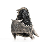 925 Sterling Silver Dragon Head Ring for Men