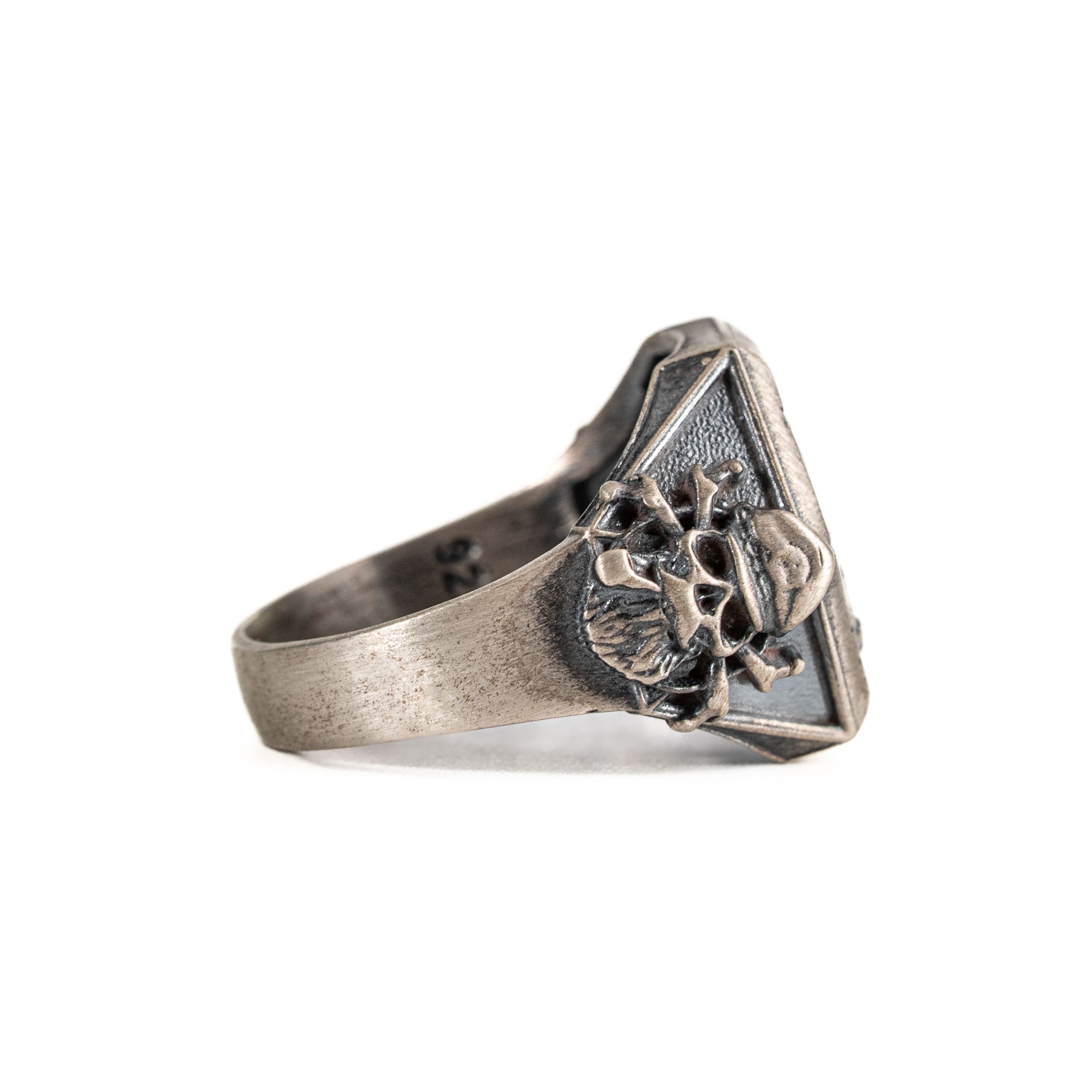 Viking Pirate Sailboat 925 Sterling Silver Ring