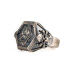 Viking Pirate Sailboat 925 Sterling Silver Ring