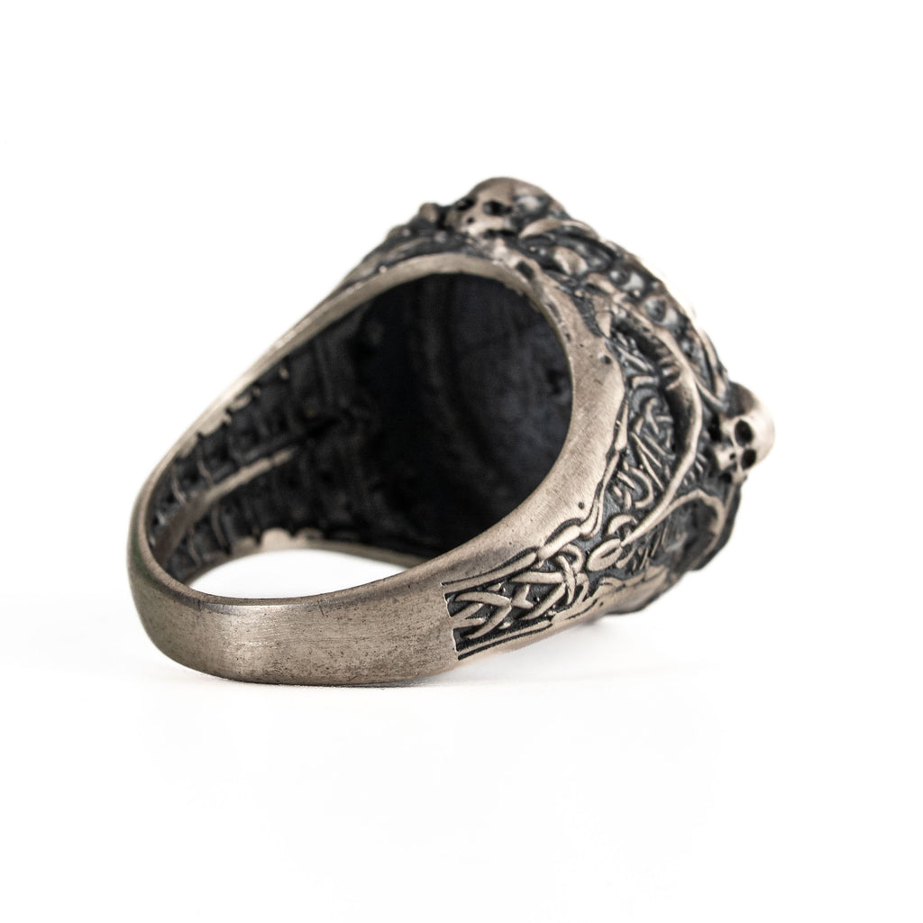 Helm of Awe Viking Sterling Silver Ring