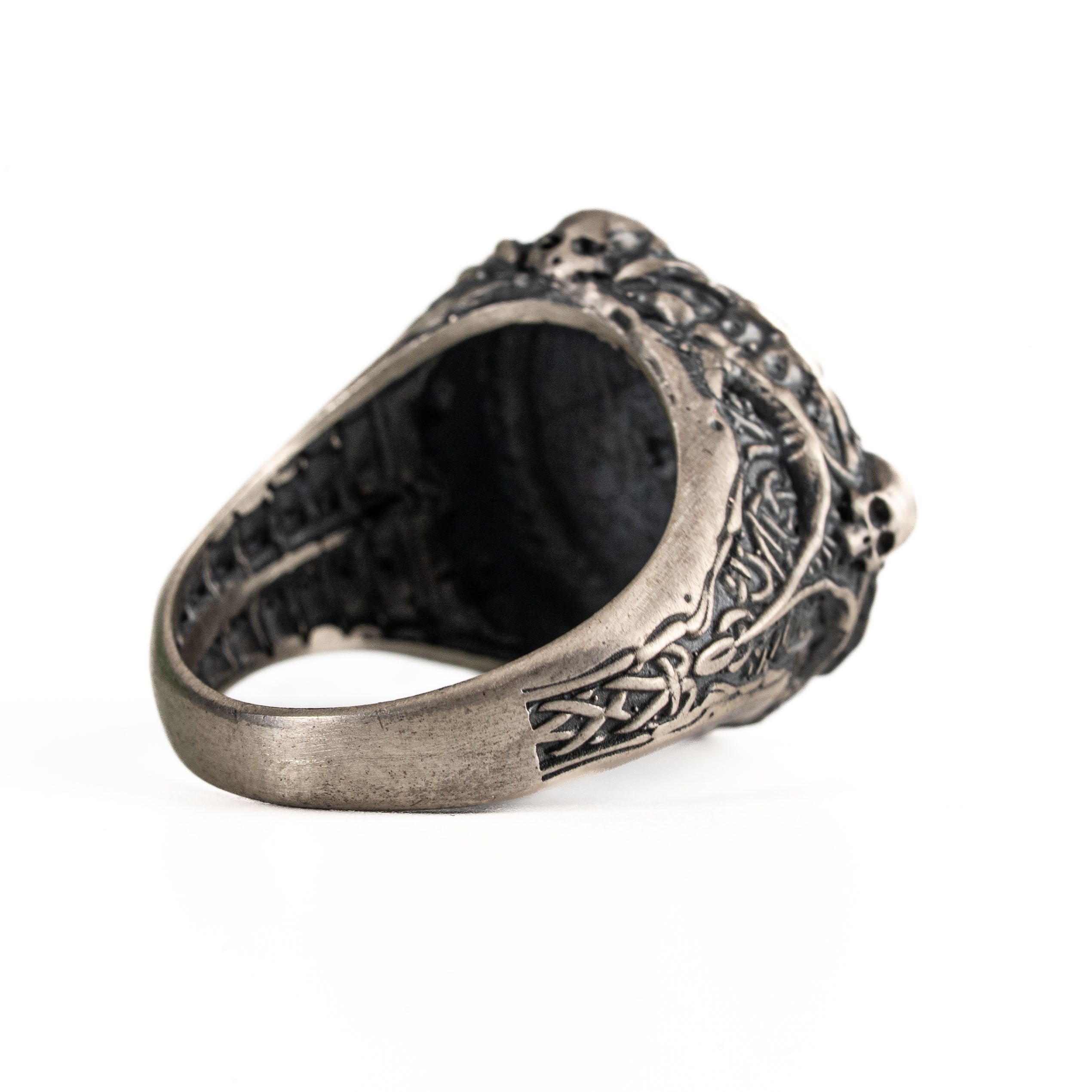 Helm of Awe Viking Sterling Silver Ring