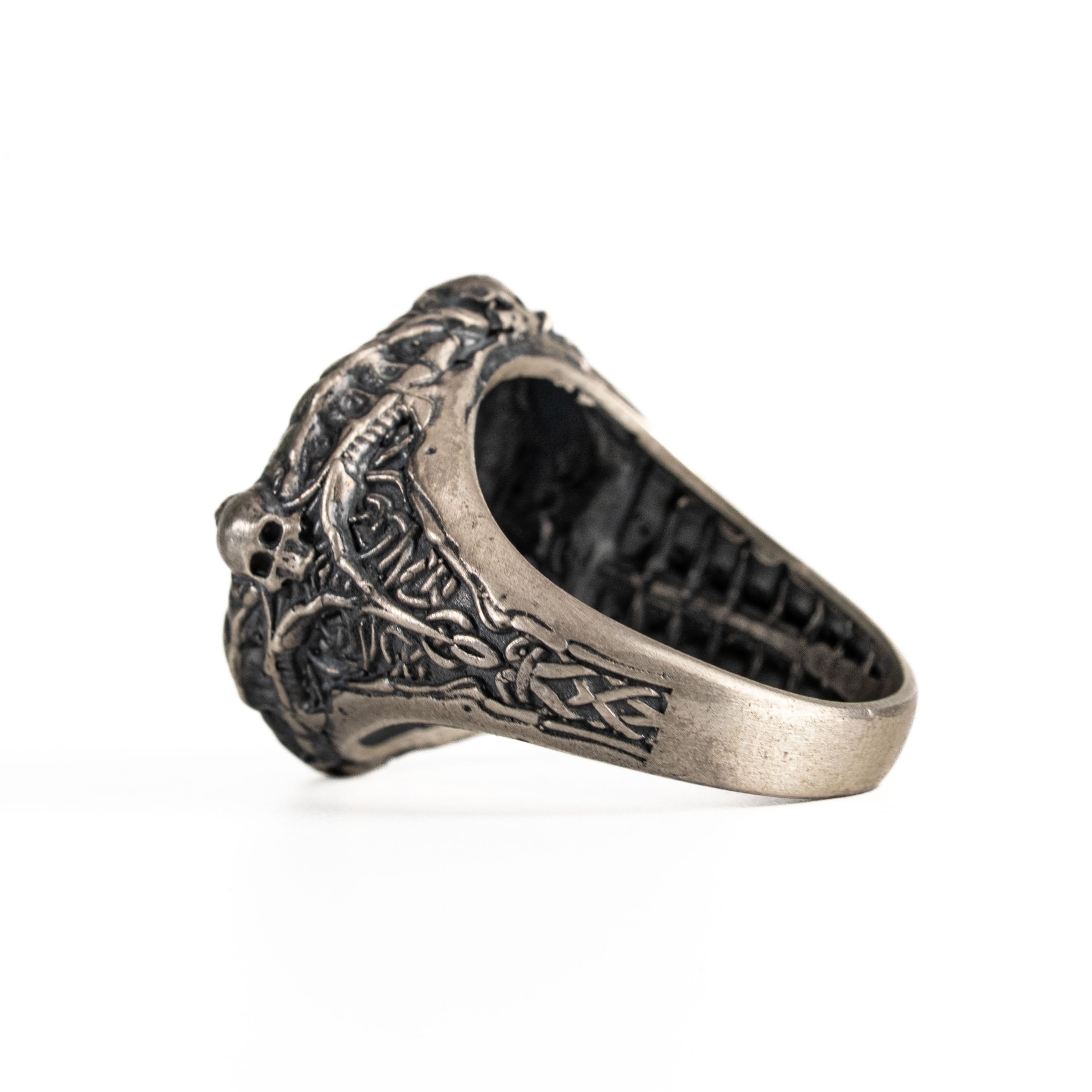 Helm of Awe Viking Sterling Silver Ring