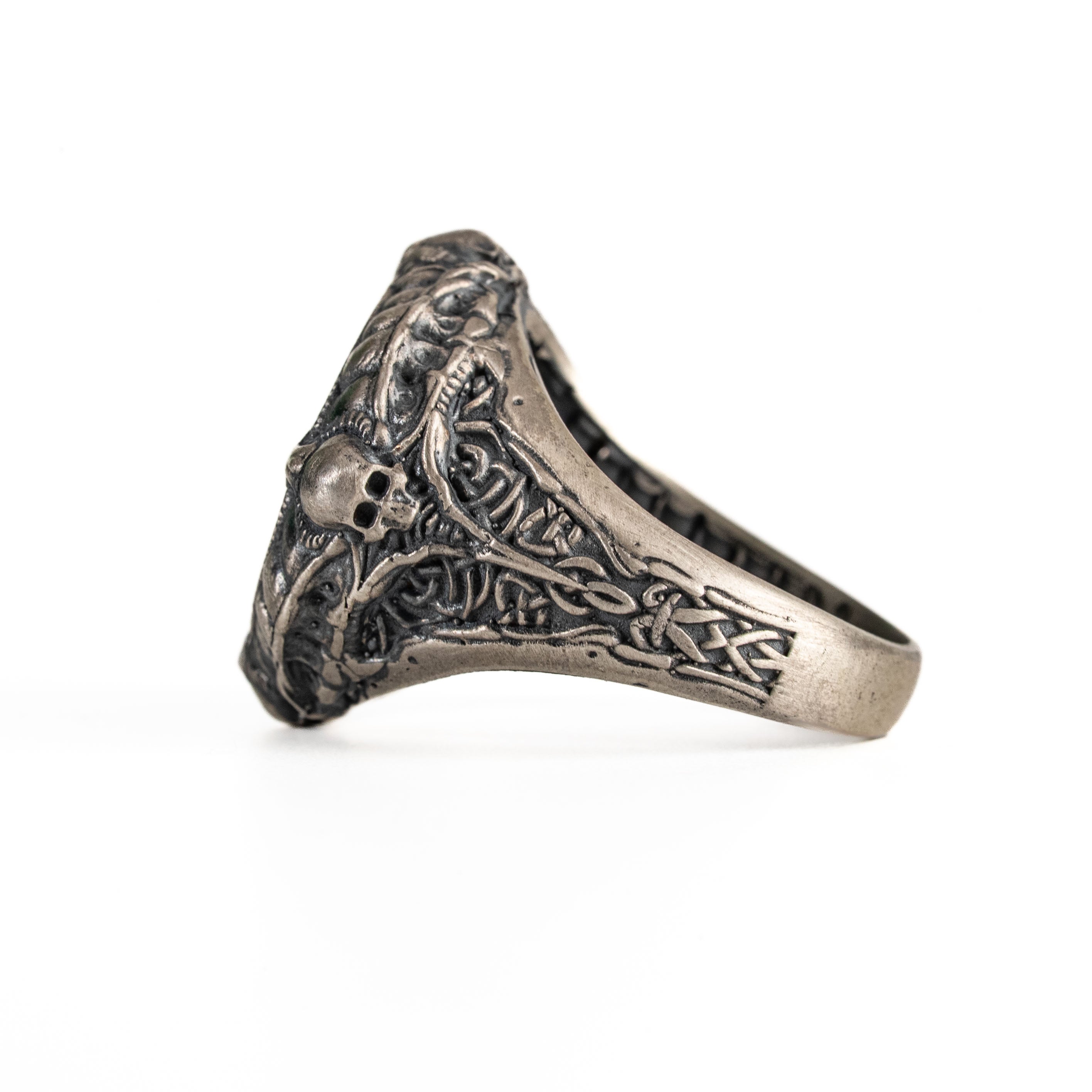 Helm of Awe Viking Sterling Silver Ring