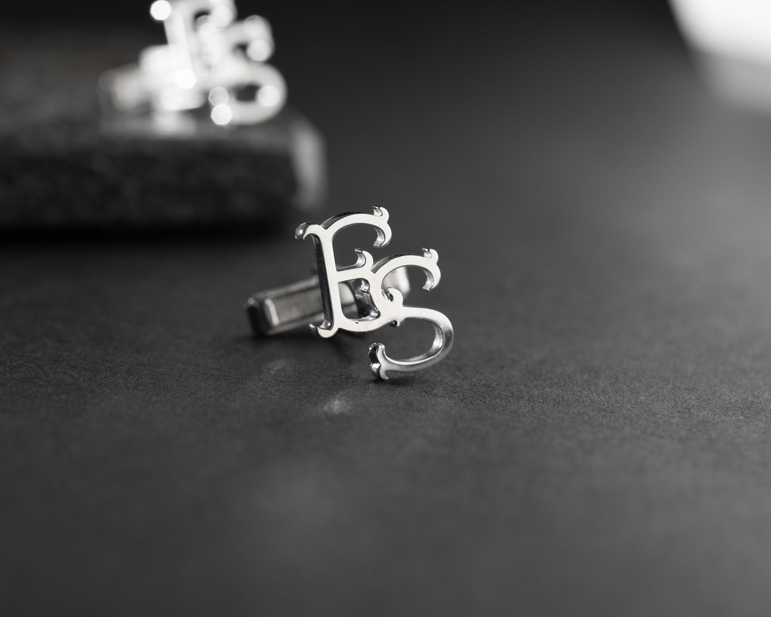 Custom Initial Monogram Cufflinks
