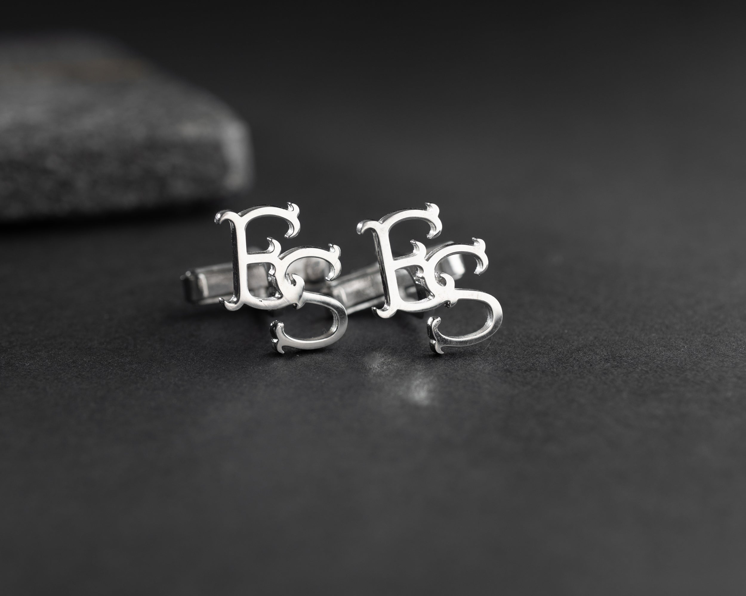 Custom Initial Monogram Cufflinks