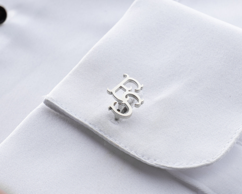 Custom Initial Monogram Cufflinks