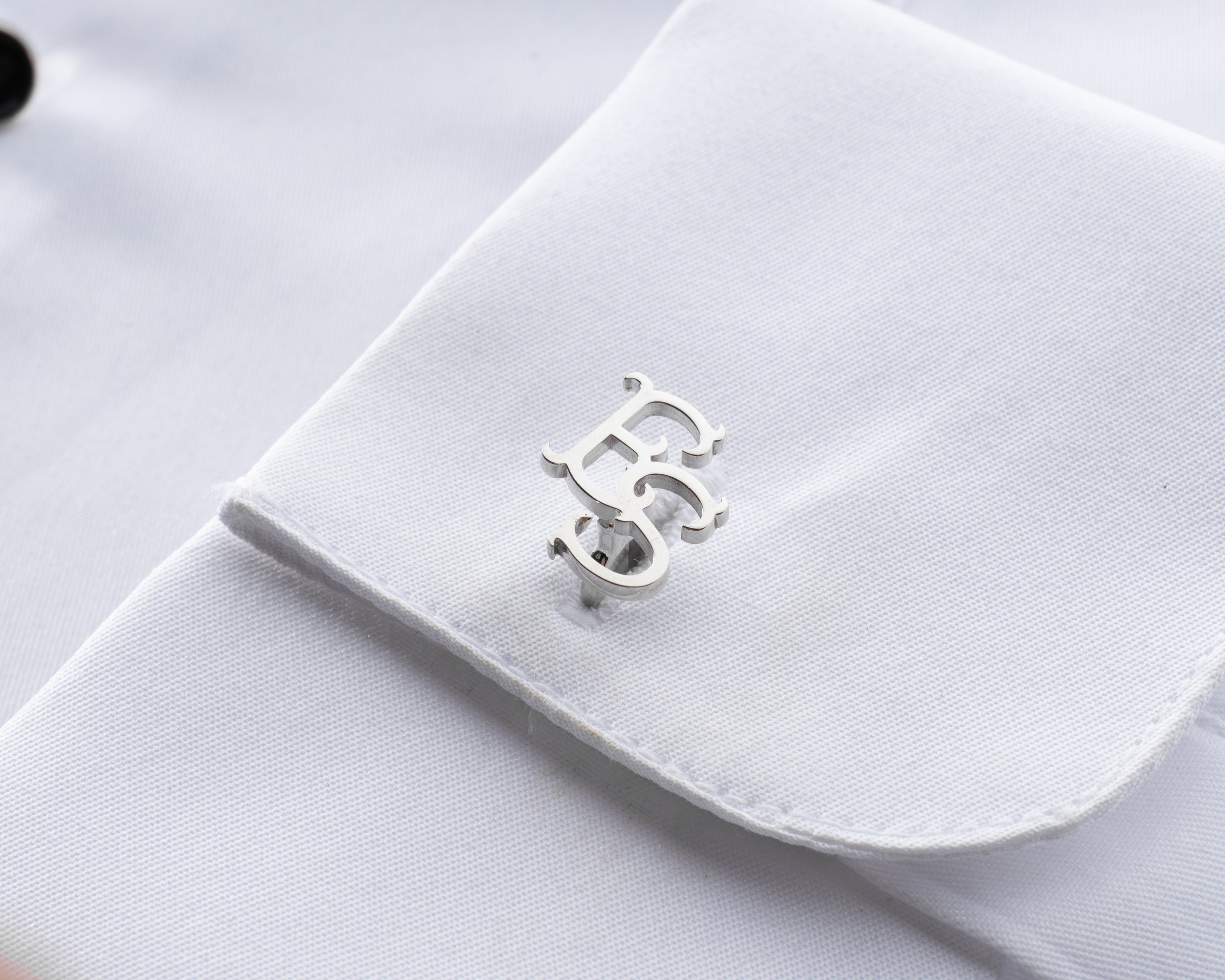 Custom Initial Monogram Cufflinks