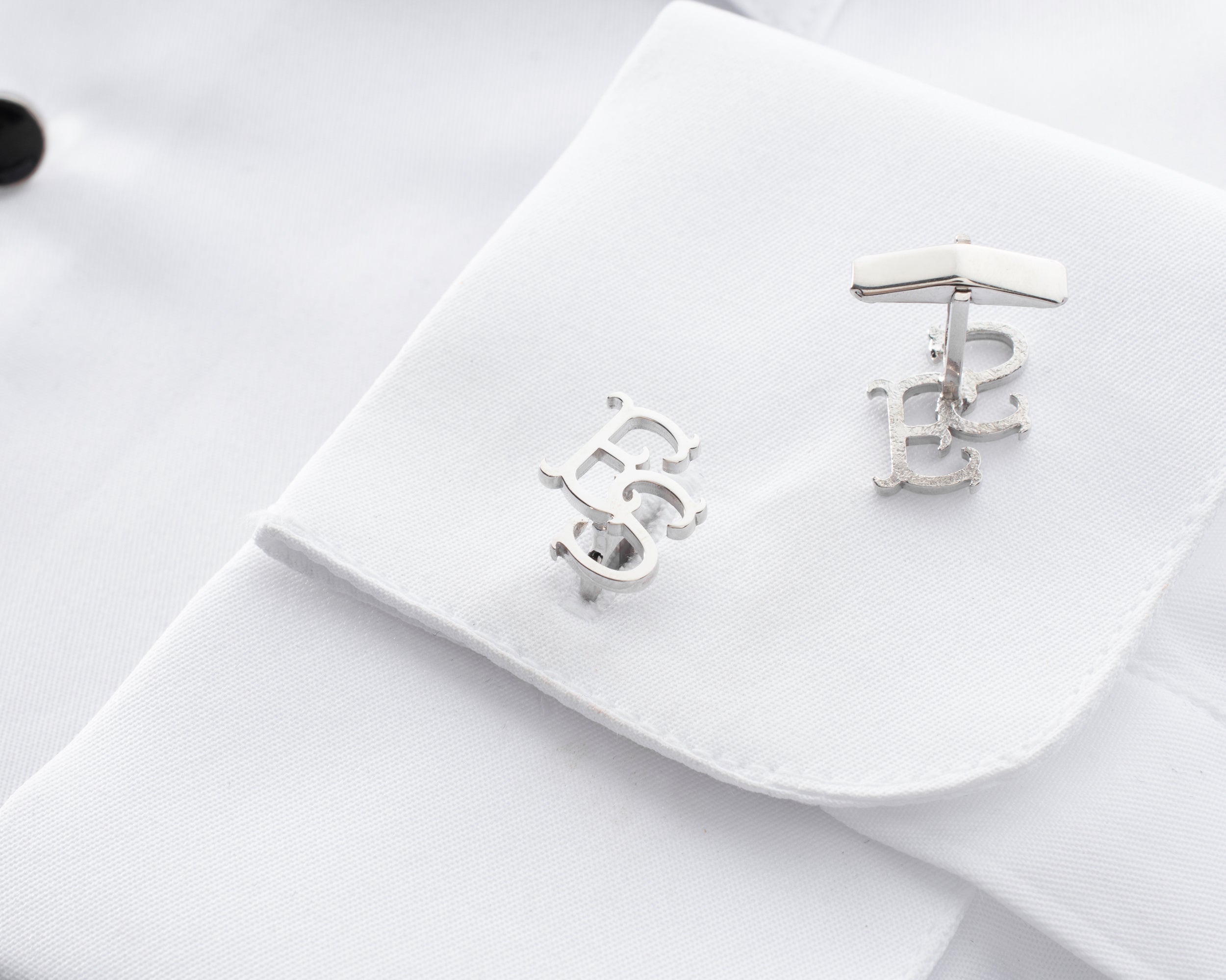 Custom Initial Monogram Cufflinks
