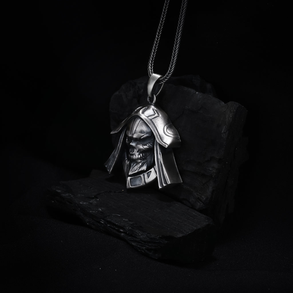 Samurai Skull Pendant