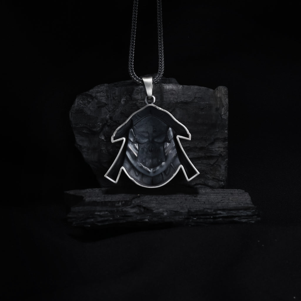Samurai Skull Pendant