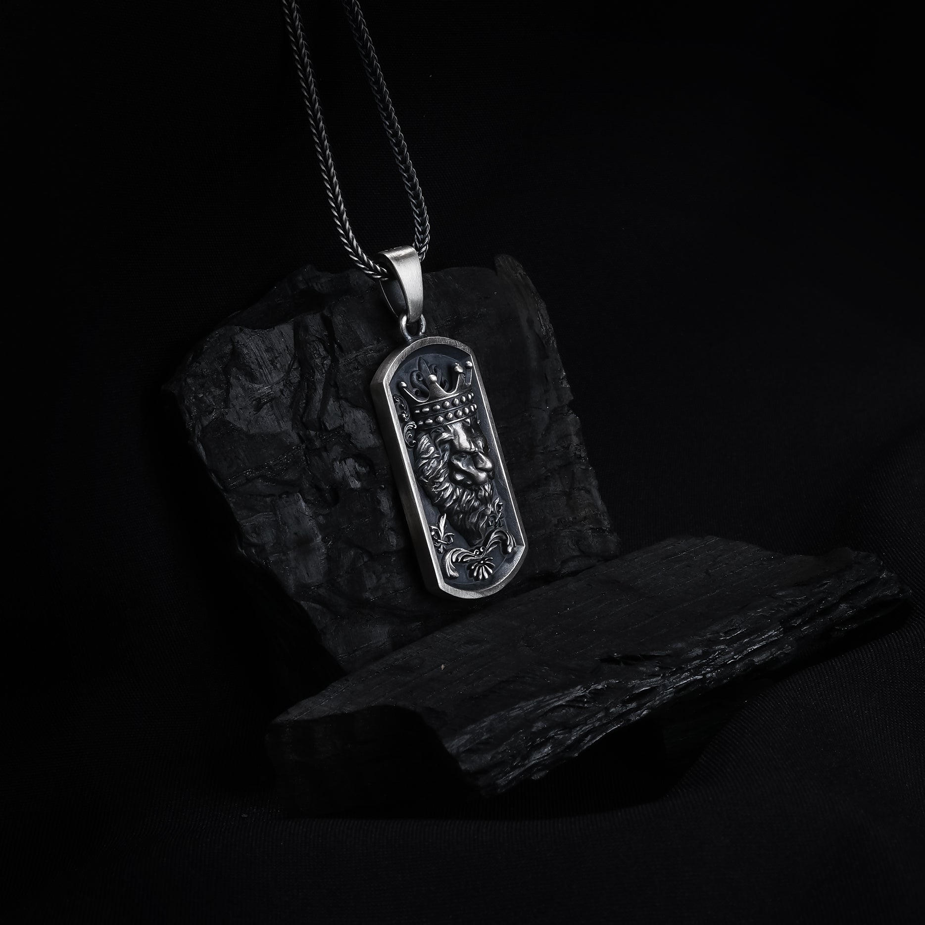Crowned Lion Pendant
