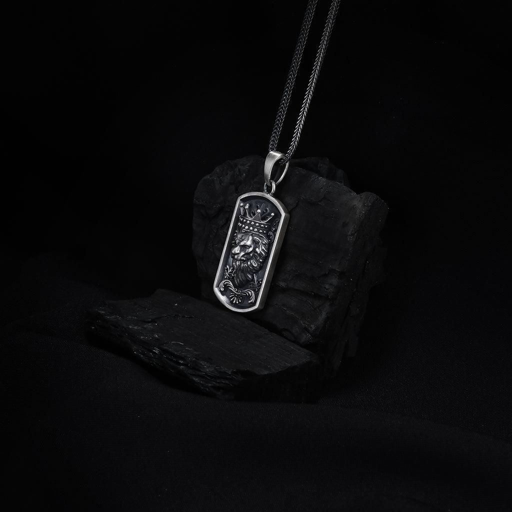 Crowned Lion Pendant