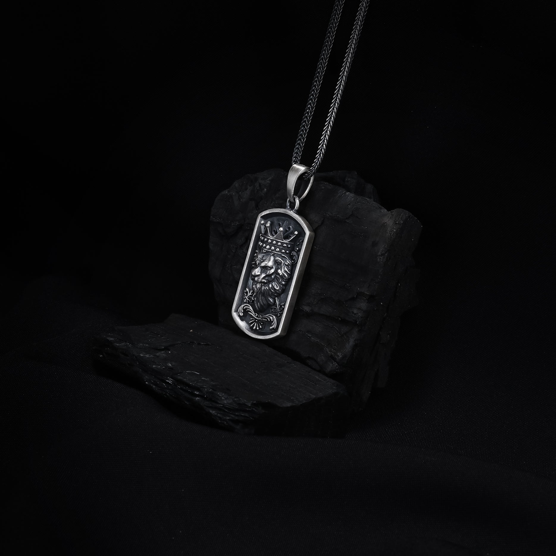 Crowned Lion Pendant