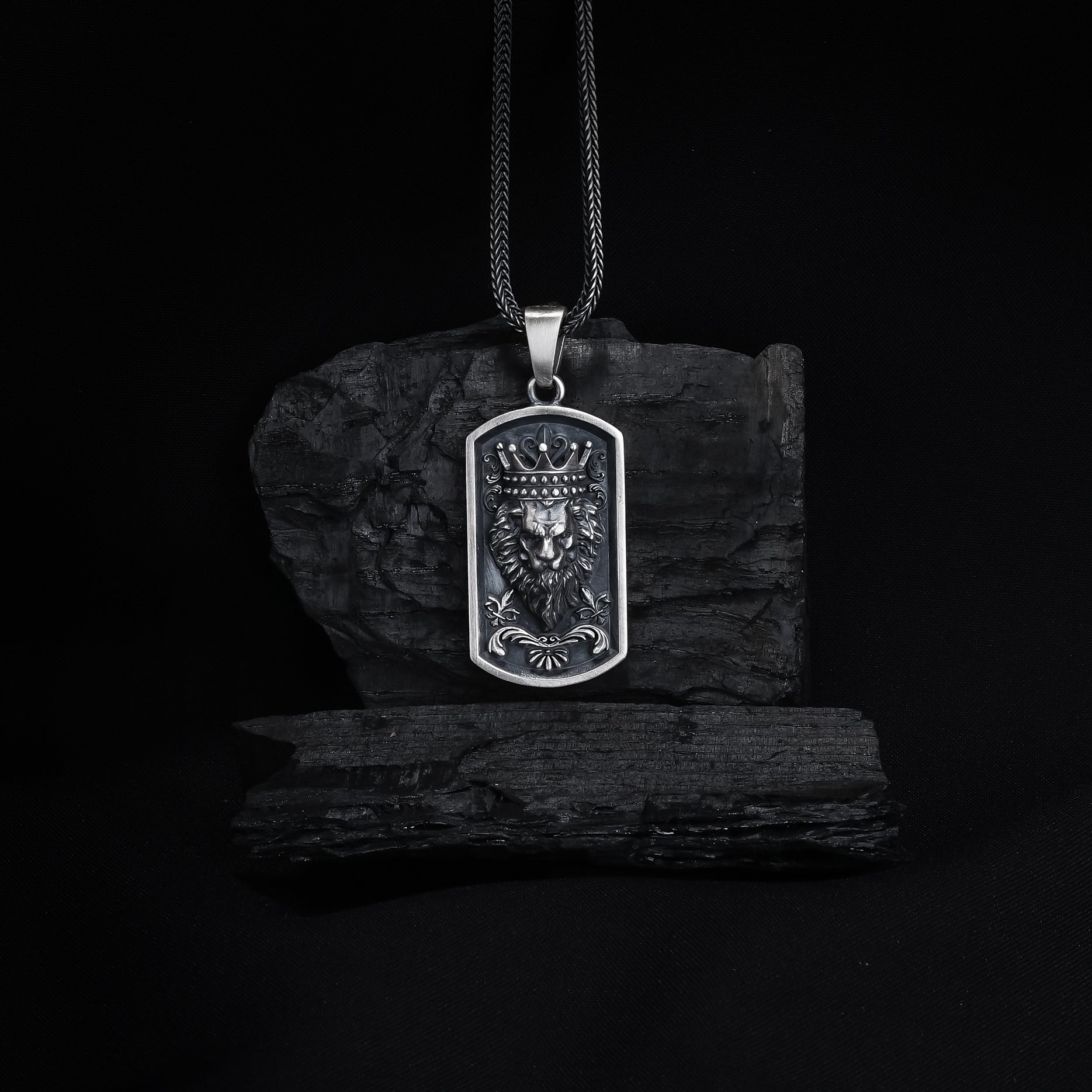 Crowned Lion Pendant