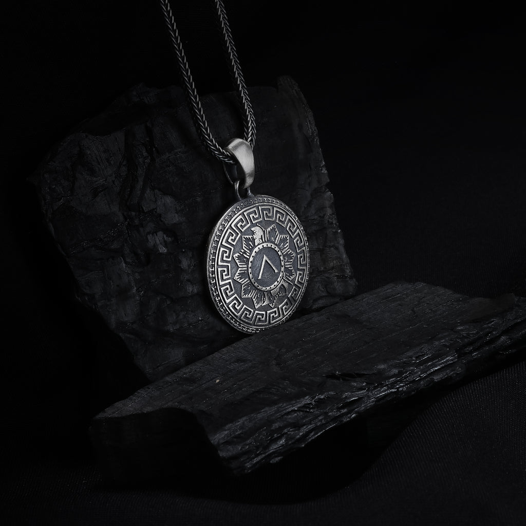 Spartan Shield Pendant