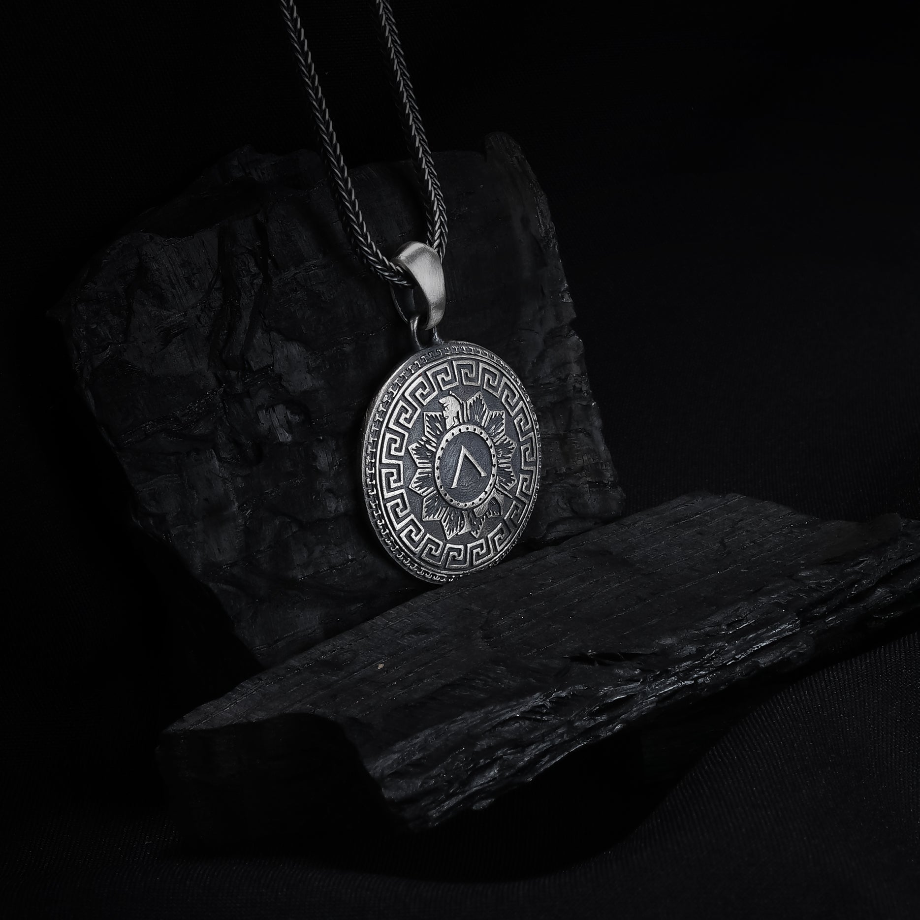 Spartan Shield Pendant