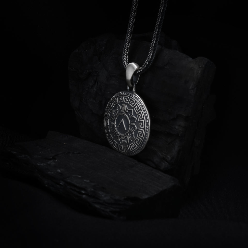 Spartan Shield Pendant