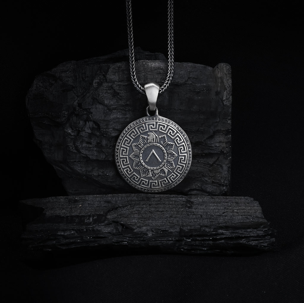 Spartan Shield Pendant