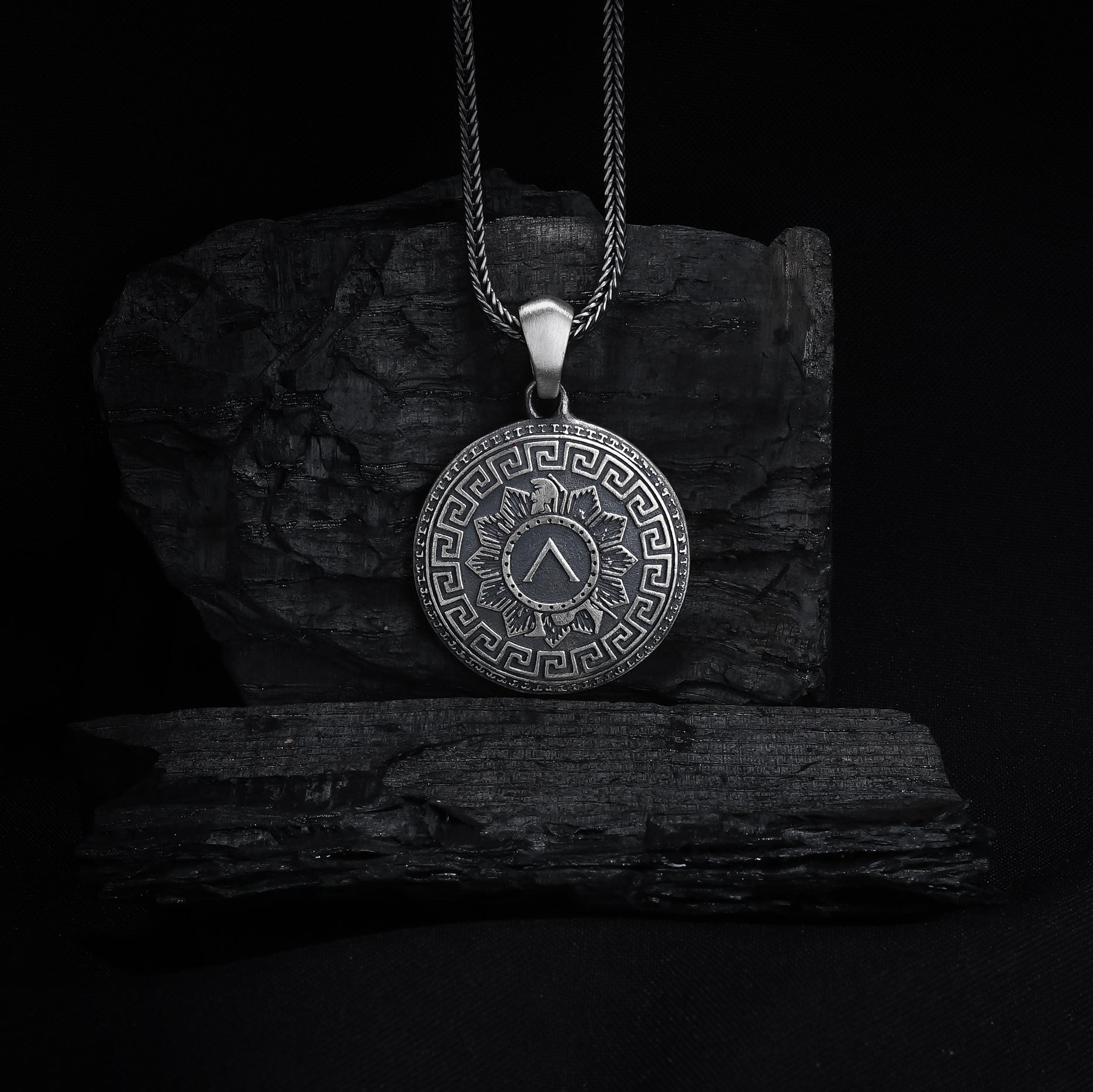 Spartan Shield Pendant