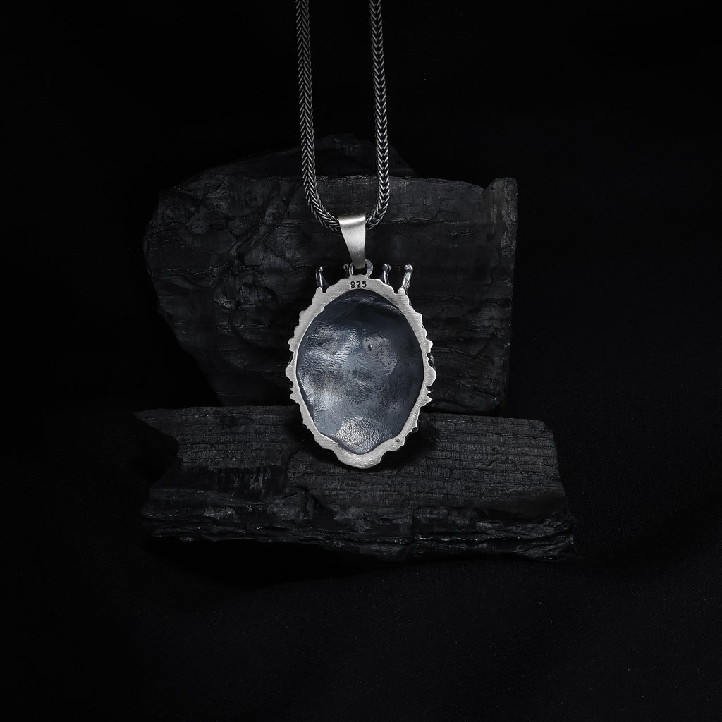 Crowned Lion Head Pendant