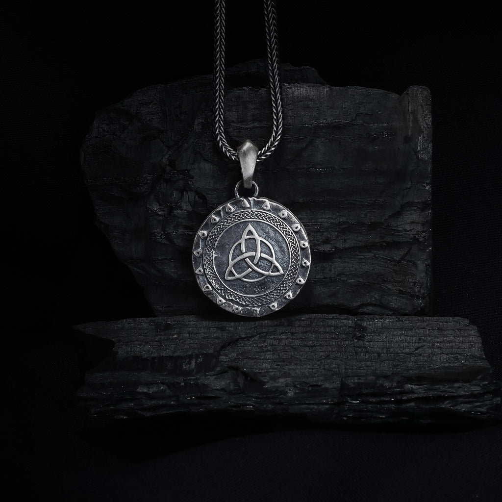 Goddess & Lions Pendant