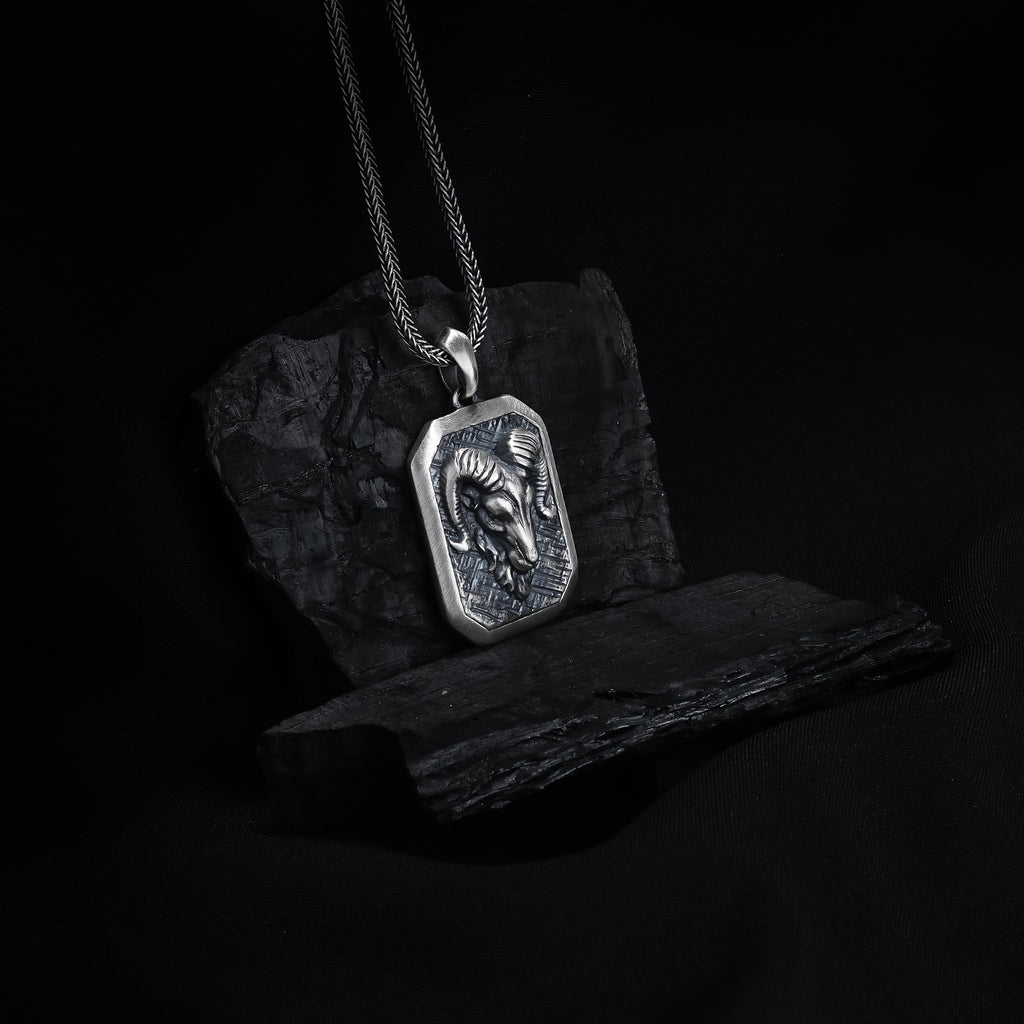 Ram Skull Pendant