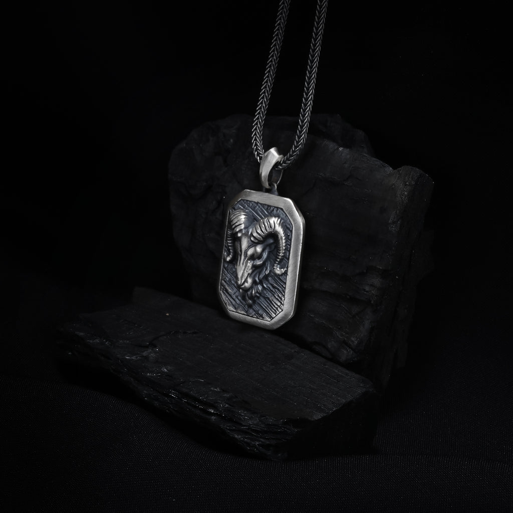 Ram Skull Pendant