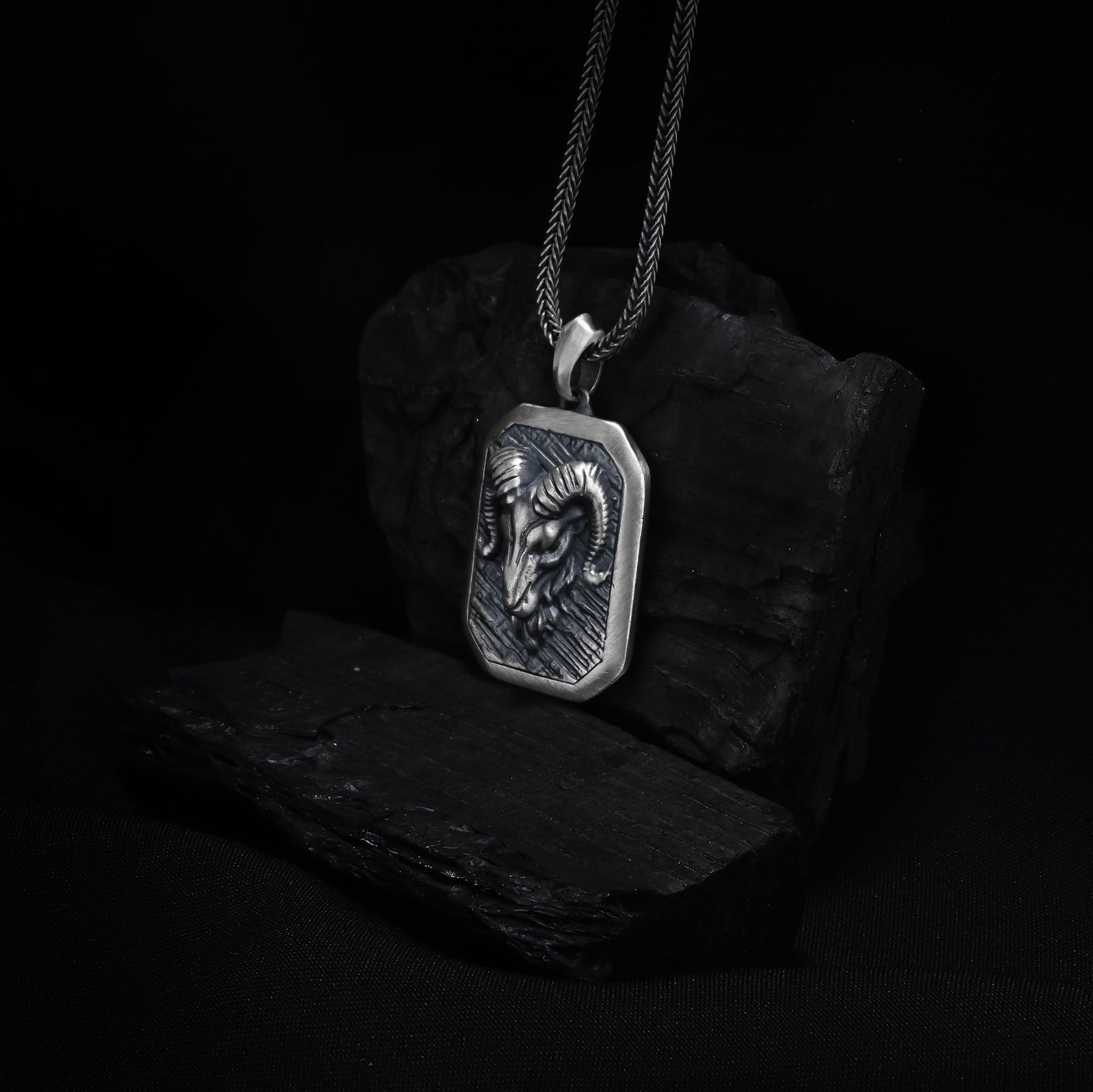 Ram Skull Pendant