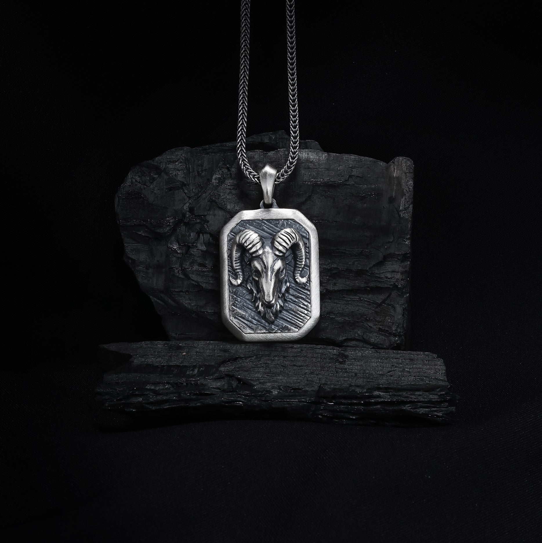 Ram Skull Pendant