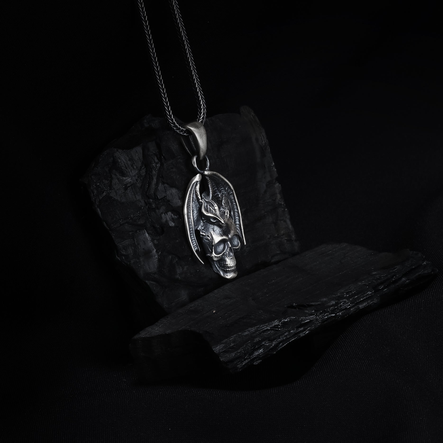 Dragon Skull Pendant