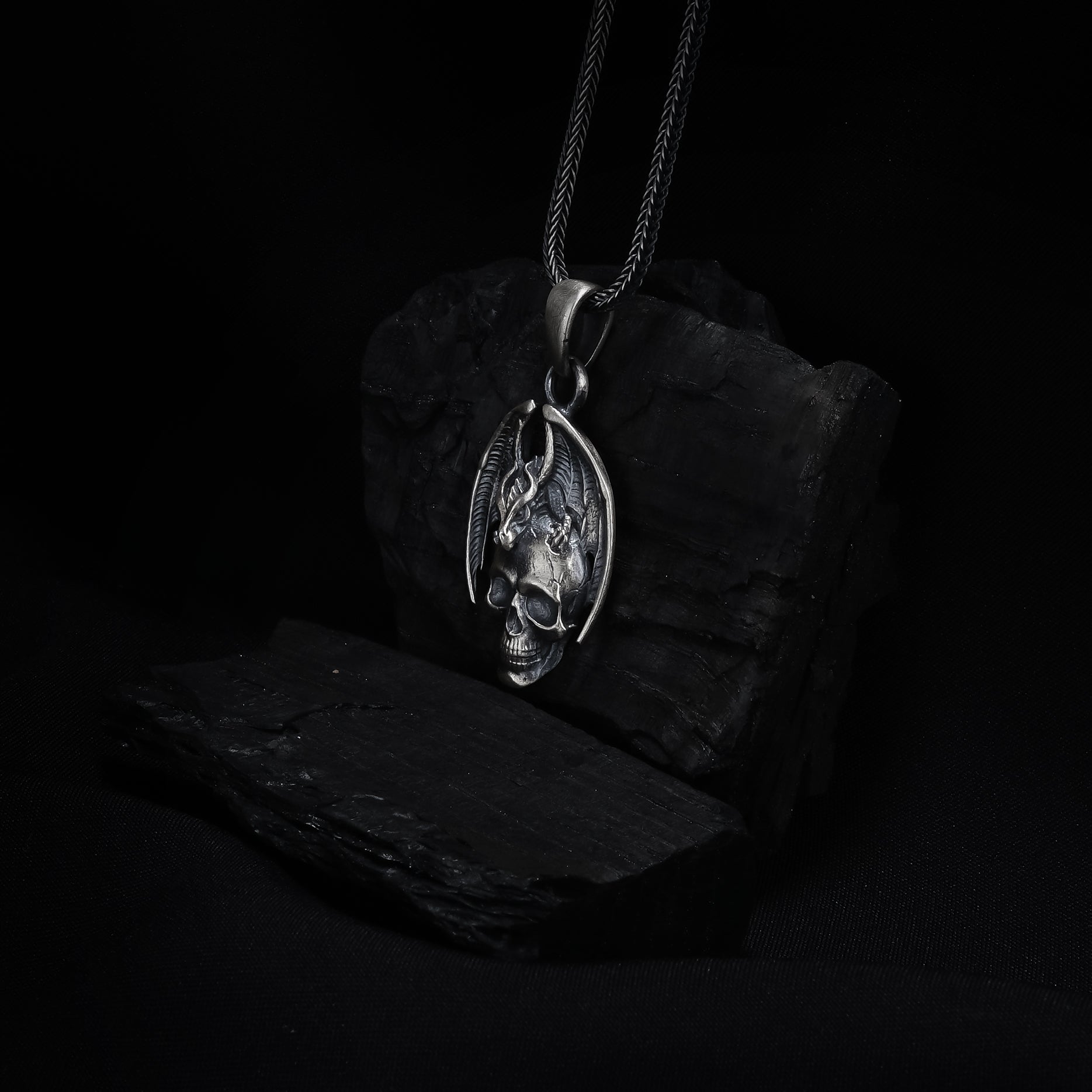 Dragon Skull Pendant