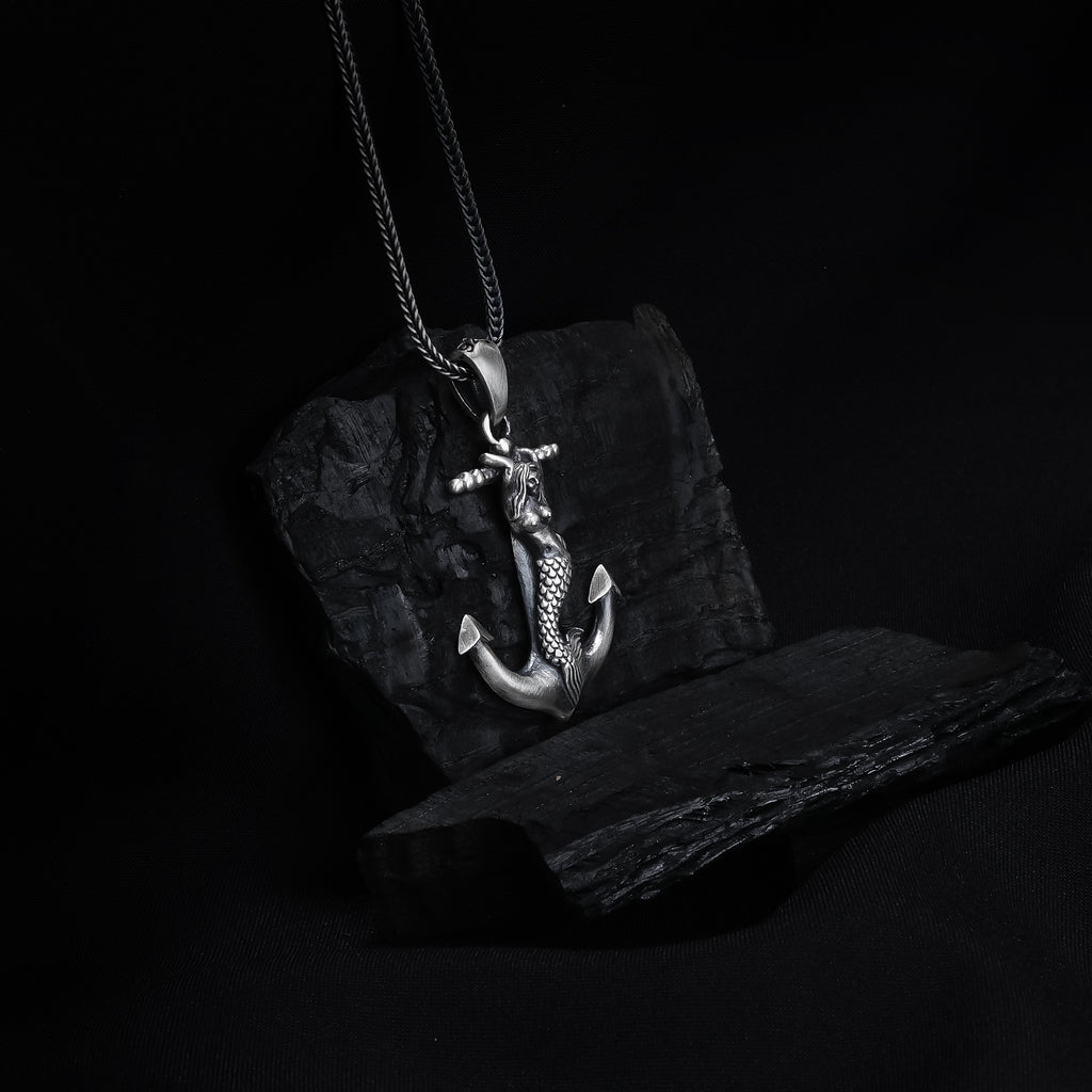 Mermaid Anchor Pendant