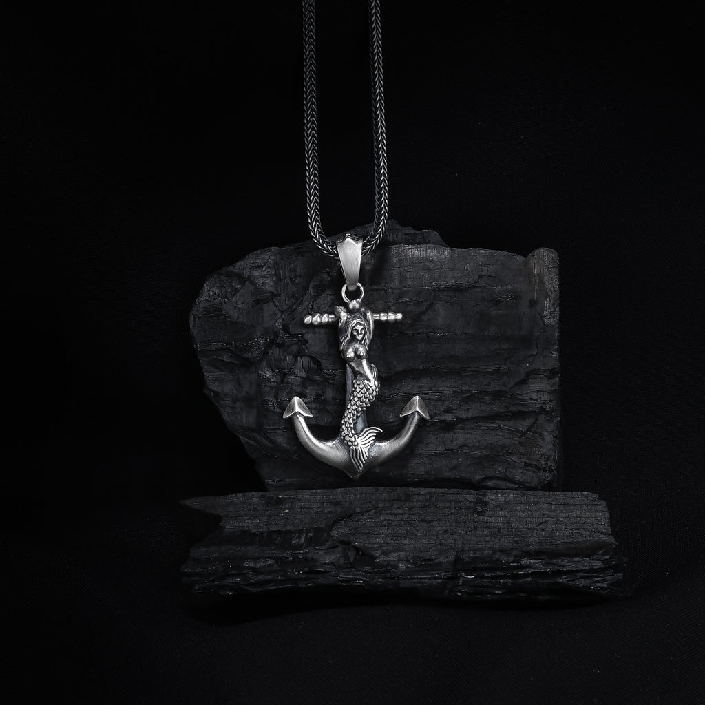 Mermaid Anchor Pendant