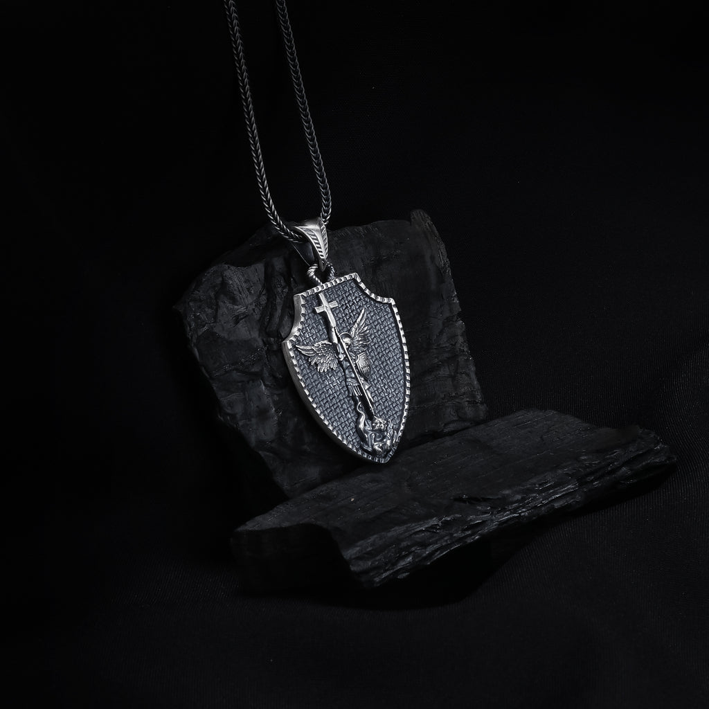 St. Michael Shield Pendant