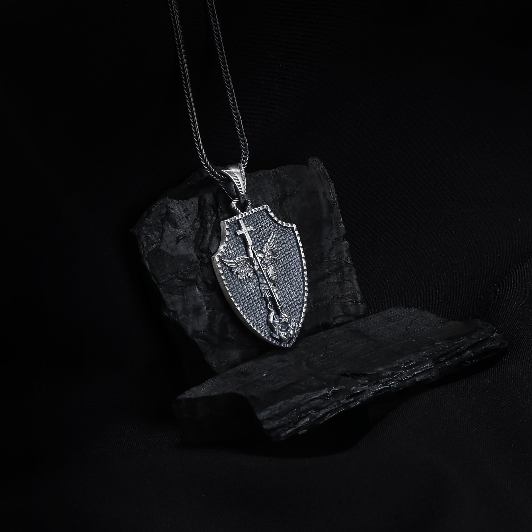 St. Michael Shield Pendant