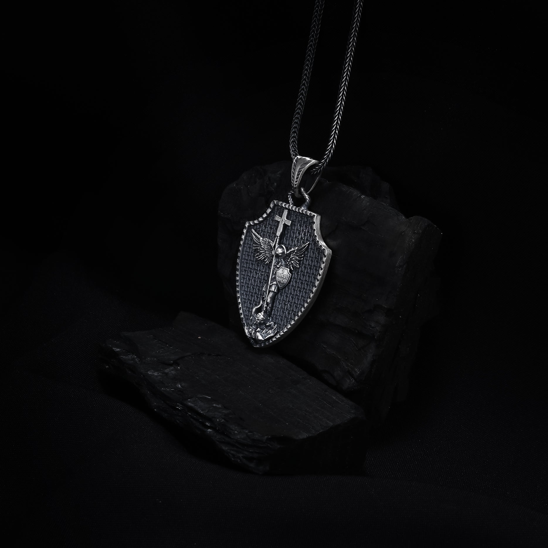 St. Michael Shield Pendant