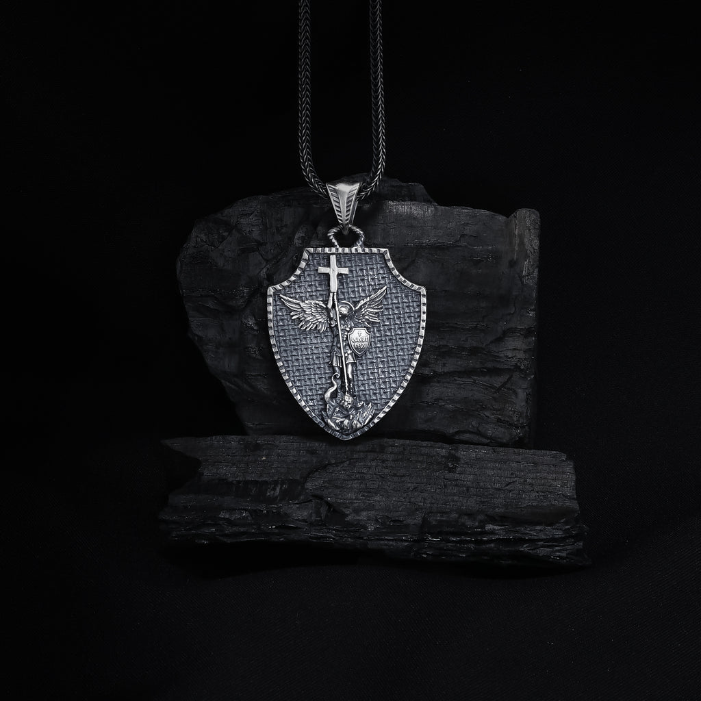 St. Michael Shield Pendant