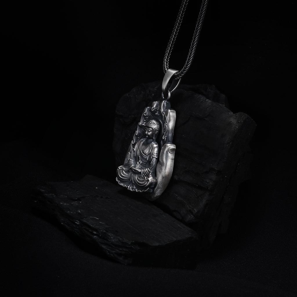 Buddha in Hand Pendant